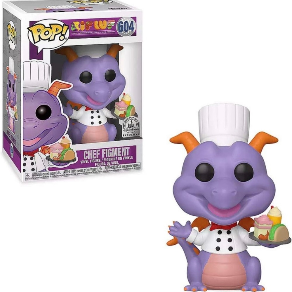 Disney Funko EIFWF Chef Figment Disney Park Exclusive Vinyl Figure